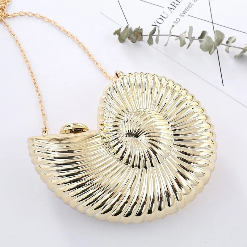 Ladies New Conch Fashion Clutch - Bellarte Enchanté Ladies New Conch Fashion Clutch